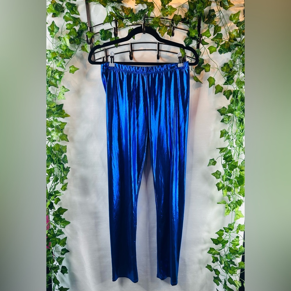 Sakkas Metallic Blue Pants